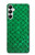 W2704 Green Fish Scale Pattern Graphic Hard Case and Leather Flip Case For Samsung Galaxy A05s