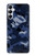 W2959 Navy Blue Camo Camouflage Hard Case and Leather Flip Case For Samsung Galaxy A05s