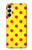 W3526 Red Spot Polka Dot Hard Case and Leather Flip Case For Samsung Galaxy A05s