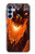 W0414 Fire Dragon Hard Case and Leather Flip Case For Samsung Galaxy A15 5G