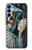 W0748 Grim Reaper Death Poker Hard Case and Leather Flip Case For Samsung Galaxy A15 5G