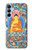 W1256 Buddha Paint Hard Case and Leather Flip Case For Samsung Galaxy A15 5G