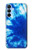 W1869 Tie Dye Blue Hard Case and Leather Flip Case For Samsung Galaxy A15 5G