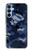 W2959 Navy Blue Camo Camouflage Hard Case and Leather Flip Case For Samsung Galaxy A15 5G