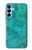 W3147 Aqua Marble Stone Hard Case and Leather Flip Case For Samsung Galaxy A15 5G