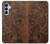 W3405 Fish Tattoo Leather Graphic Print Hard Case and Leather Flip Case For Samsung Galaxy A15 5G