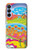 W3407 Hippie Art Hard Case and Leather Flip Case For Samsung Galaxy A15 5G