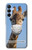 W3806 Funny Giraffe Hard Case and Leather Flip Case For Samsung Galaxy A15 5G