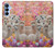 W3916 Alpaca Family Baby Alpaca Hard Case and Leather Flip Case For Samsung Galaxy A15 5G