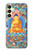 W1256 Buddha Paint Hard Case and Leather Flip Case For Samsung Galaxy A25 5G