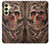 W1675 Skull Blood Tattoo Hard Case and Leather Flip Case For Samsung Galaxy A25 5G