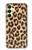 W2204 Leopard Pattern Graphic Printed Hard Case and Leather Flip Case For Samsung Galaxy A25 5G