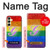 W2899 Rainbow LGBT Gay Pride Flag Hard Case and Leather Flip Case For Samsung Galaxy A25 5G