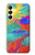 W2942 Brush Stroke Painting Hard Case and Leather Flip Case For Samsung Galaxy A25 5G