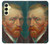 W3335 Vincent Van Gogh Self Portrait Hard Case and Leather Flip Case For Samsung Galaxy A25 5G