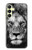 W3372 Lion Face Hard Case and Leather Flip Case For Samsung Galaxy A25 5G