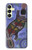 W3387 Platypus Australian Aboriginal Art Hard Case and Leather Flip Case For Samsung Galaxy A25 5G