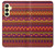 W3404 Aztecs Pattern Hard Case and Leather Flip Case For Samsung Galaxy A25 5G