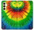 W3422 Tie Dye Hard Case and Leather Flip Case For Samsung Galaxy A25 5G