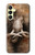 W3427 Mammoth Ancient Cave Art Hard Case and Leather Flip Case For Samsung Galaxy A25 5G