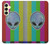 W3437 Alien No Signal Hard Case and Leather Flip Case For Samsung Galaxy A25 5G