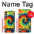 W3459 Tie Dye Hard Case and Leather Flip Case For Samsung Galaxy A25 5G