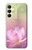 W3511 Lotus flower Buddhism Hard Case and Leather Flip Case For Samsung Galaxy A25 5G