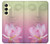 W3511 Lotus flower Buddhism Hard Case and Leather Flip Case For Samsung Galaxy A25 5G