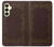 W3553 Vintage Book Cover Hard Case and Leather Flip Case For Samsung Galaxy A25 5G