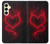 W3682 Devil Heart Hard Case and Leather Flip Case For Samsung Galaxy A25 5G
