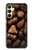 W3840 Dark Chocolate Milk Chocolate Lovers Hard Case and Leather Flip Case For Samsung Galaxy A25 5G