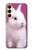 W3870 Cute Baby Bunny Hard Case and Leather Flip Case For Samsung Galaxy A25 5G