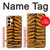 W0576 Tiger Skin Hard Case and Leather Flip Case For Samsung Galaxy A35 5G