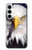 W0854 Eagle American Hard Case and Leather Flip Case For Samsung Galaxy A35 5G