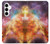 W1963 Nebula Rainbow Space Hard Case and Leather Flip Case For Samsung Galaxy A35 5G