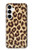 W2204 Leopard Pattern Graphic Printed Hard Case and Leather Flip Case For Samsung Galaxy A35 5G