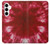 W2480 Tie Dye Red Hard Case and Leather Flip Case For Samsung Galaxy A35 5G