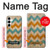 W3033 Vintage Wood Chevron Graphic Printed Hard Case and Leather Flip Case For Samsung Galaxy A35 5G