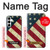 W3295 US National Flag Hard Case and Leather Flip Case For Samsung Galaxy A35 5G