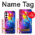 W3371 Nebula Sky Hard Case and Leather Flip Case For Samsung Galaxy A35 5G