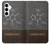 W3475 Caffeine Molecular Hard Case and Leather Flip Case For Samsung Galaxy A35 5G