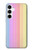 W3849 Colorful Vertical Colors Hard Case and Leather Flip Case For Samsung Galaxy A35 5G