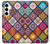 W3943 Maldalas Pattern Hard Case and Leather Flip Case For Samsung Galaxy A35 5G