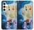 W0348 Casino Hard Case and Leather Flip Case For Samsung Galaxy S24