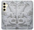 W0386 Dragon Carving Hard Case and Leather Flip Case For Samsung Galaxy S24