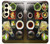 W0627 Japanese Food Hard Case and Leather Flip Case For Samsung Galaxy S24