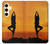 W0832 Yoga Hard Case and Leather Flip Case For Samsung Galaxy S24