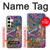 W1240 Bali Painting Hard Case and Leather Flip Case For Samsung Galaxy S24