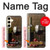 W1316 Grapes Bottle and Glass of Red Wine Hard Case and Leather Flip Case For Samsung Galaxy S24