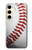 W1842 New Baseball Hard Case and Leather Flip Case For Samsung Galaxy S24